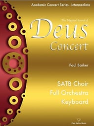 Deus Concert SATB choral sheet music cover Thumbnail